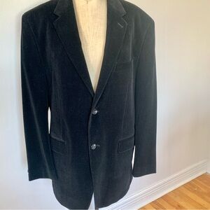 Lauren Ralph Lauren Men’s Thin Black Corduroy Jacket NWOT